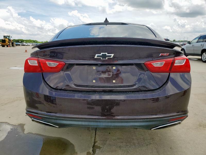 1G1ZG5ST7LF156229 - 2020 CHEVROLET MALIBU RS BURGUNDY photo 6