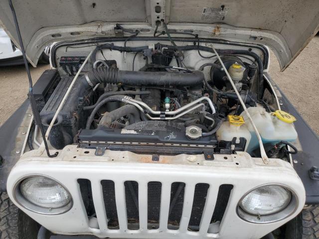 1J4FA39S46P728511 - 2006 JEEP WRANGLER X თეთრი ფოტო 11