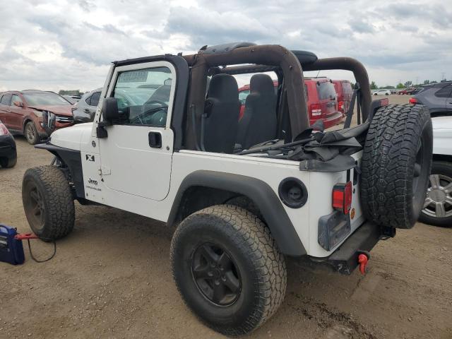 1J4FA39S46P728511 - 2006 JEEP WRANGLER X თეთრი ფოტო 2