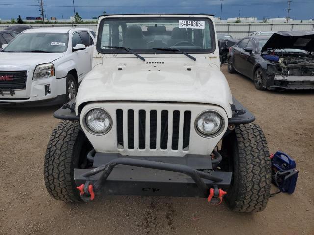 1J4FA39S46P728511 - 2006 JEEP WRANGLER X თეთრი ფოტო 5