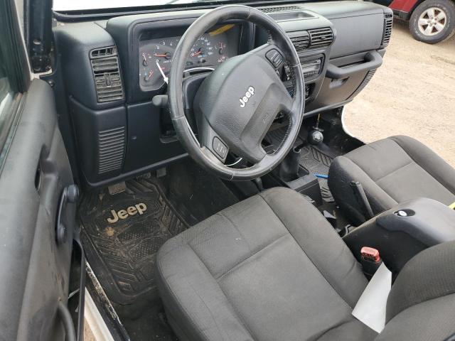 1J4FA39S46P728511 - 2006 JEEP WRANGLER X თეთრი ფოტო 8