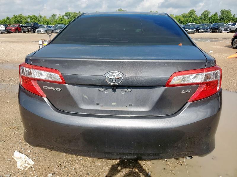 4T1BF1FK0CU128639 - 2012 TOYOTA CAMRY BASE Сұр фото 6