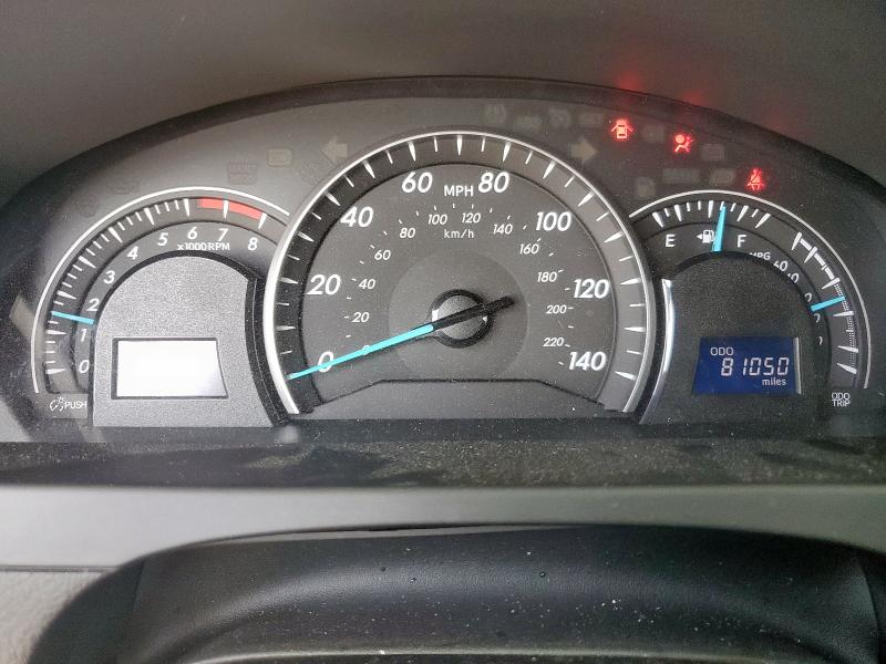 4T1BF1FK0CU128639 - 2012 TOYOTA CAMRY BASE Сұр фото 9