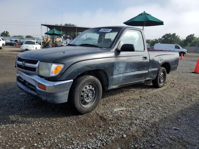 4TANL42N9VZ280741 - 1997 TOYOTA TACOMA BLACK photo 1