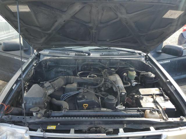 4TANL42N9VZ280741 - 1997 TOYOTA TACOMA BLACK photo 11