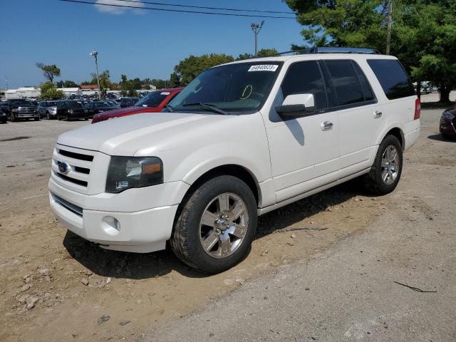 1FMFU20549EB16111 - 2009 FORD EXPEDITION LIMITED WHITE photo 1