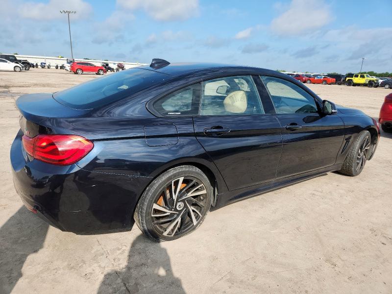 WBA4J3C5XKBL05940 - 2019 BMW 430XI GRAN COUPE BLACK photo 3