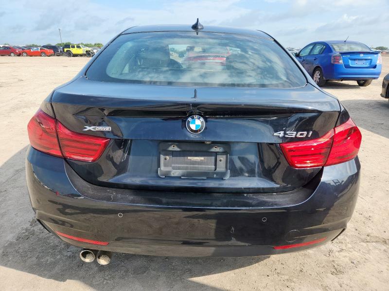 WBA4J3C5XKBL05940 - 2019 BMW 430XI GRAN COUPE BLACK photo 6