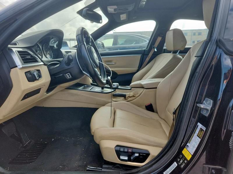 WBA4J3C5XKBL05940 - 2019 BMW 430XI GRAN COUPE BLACK photo 7