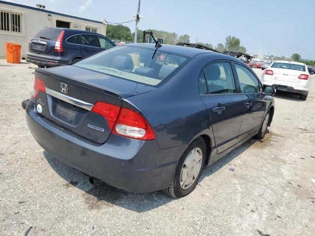 JHMFA36249S007129 - 2009 HONDA CIVIC HYBRID BLUE photo 3