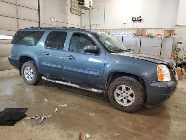 1GKFK36339J113900 - 2009 GMC YUKON XL K1500 SLT BLUE photo 4