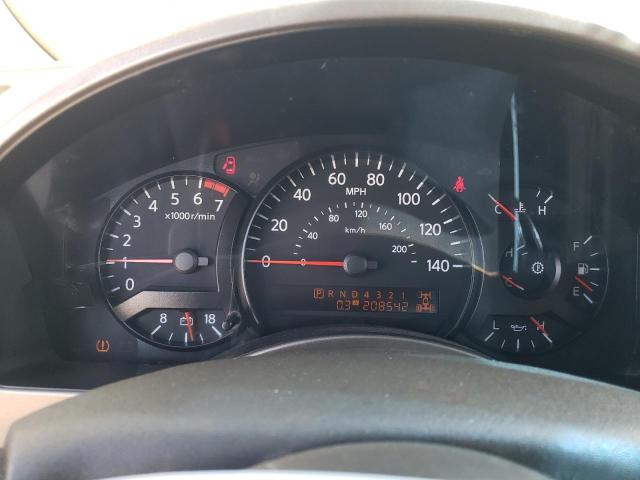 1N6AA06B85N507424 - 2005 NISS TITAN XE GREEN photo 9