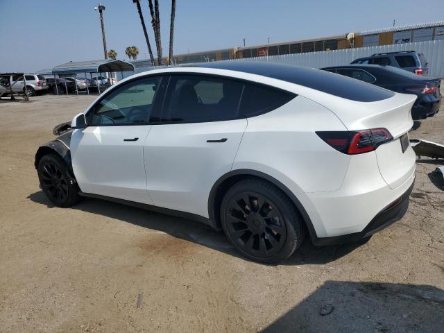 7SAYGDEE8NF558331 - 2022 TESLA MODEL Y WHITE photo 2