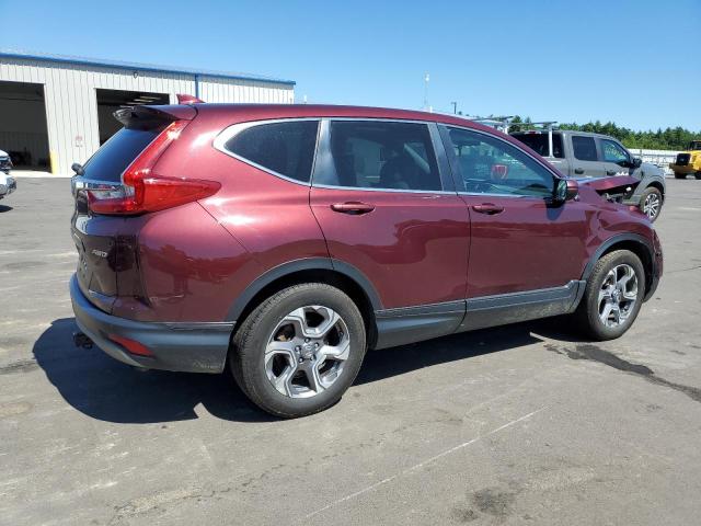 2HKRW2H89KH675377 - 2019 HONDA CR-V EXL BURGUNDY photo 3