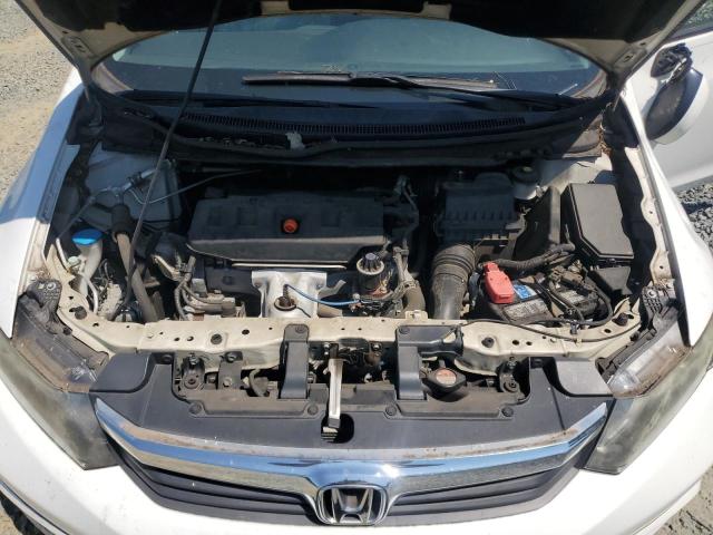 2HGFB2F90CH588506 - 2012 HONDA CIVIC EXL თეთრი ფოტო 11