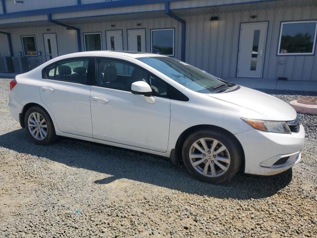 2HGFB2F90CH588506 - 2012 HONDA CIVIC EXL თეთრი ფოტო 4
