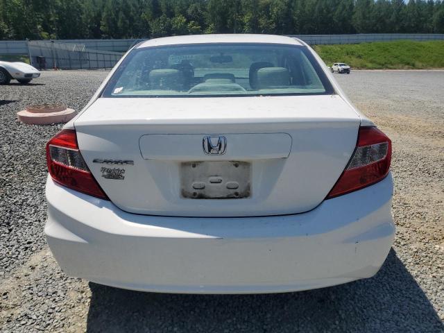 2HGFB2F90CH588506 - 2012 HONDA CIVIC EXL WHITE photo 6