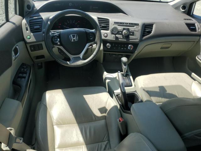 2HGFB2F90CH588506 - 2012 HONDA CIVIC EXL თეთრი ფოტო 8