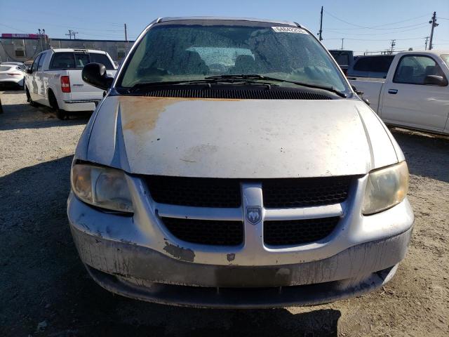 1B4GP25B92B738741 - 2002 DODGE CARAVAN SE GRAY photo 5