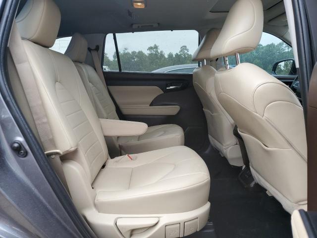 5TDGZRAH7NS541175 - 2022 TOYOTA HIGHLANDER XLE ნაცრისფერი ფოტო 11
