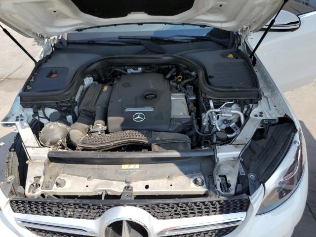 WDC0J4KB8HF255341 - 2017 MERCEDES-BENZ GLC COUPE 300 4MATIC WHITE photo 11