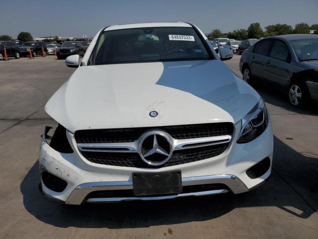 WDC0J4KB8HF255341 - 2017 MERCEDES-BENZ GLC COUPE 300 4MATIC WHITE photo 5