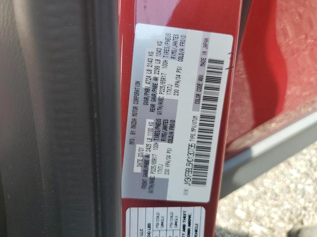 JM3KFBBL5M0130735 - 2021 MAZDA CX-5 SPORT 红色 照片 13