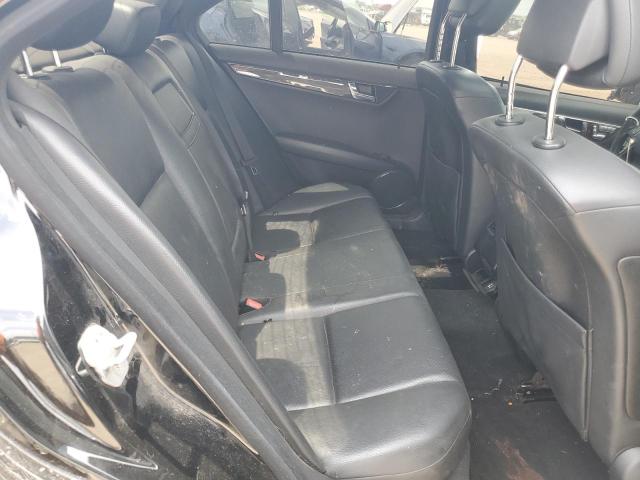 WDDGF8BB6BR135451 - 2011 MERCEDES-BENZ C 300 4MATIC BLACK photo 10