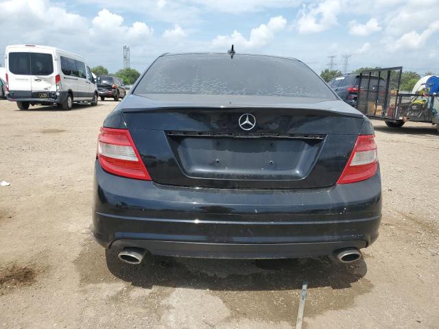 WDDGF8BB6BR135451 - 2011 MERCEDES-BENZ C 300 4MATIC BLACK photo 6