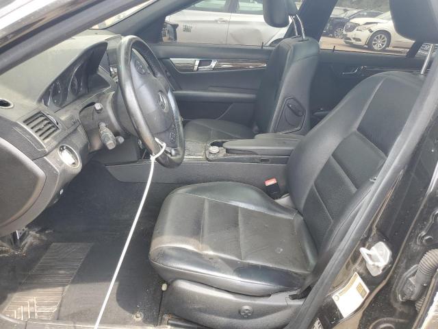 WDDGF8BB6BR135451 - 2011 MERCEDES-BENZ C 300 4MATIC BLACK photo 7