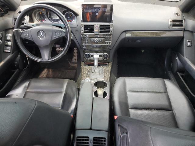 WDDGF8BB6BR135451 - 2011 MERCEDES-BENZ C 300 4MATIC BLACK photo 8