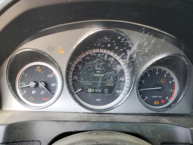 WDDGF8BB6BR135451 - 2011 MERCEDES-BENZ C 300 4MATIC BLACK photo 9