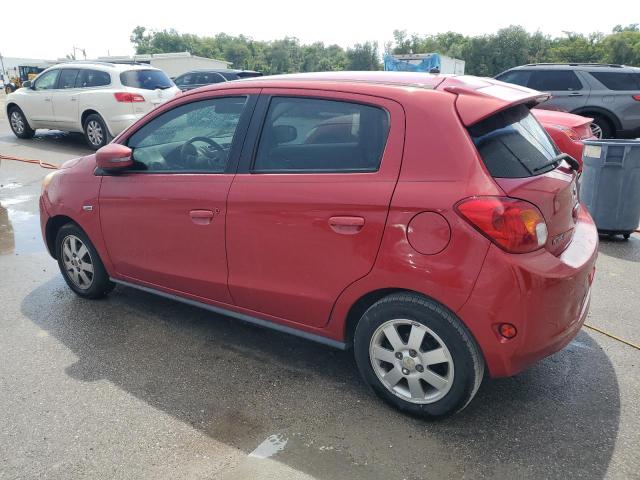 ML32A4HJXFH049150 - 2015 MITSUBISHI MIRAGE ES RED photo 2