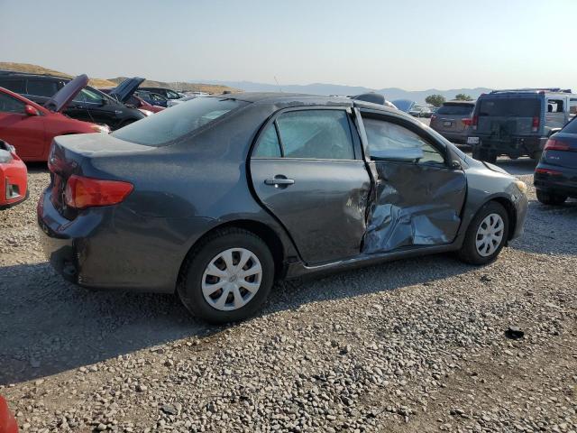 1NXBU4EE7AZ178129 - 2010 TOYOTA COROLLA BASE GRAY photo 3