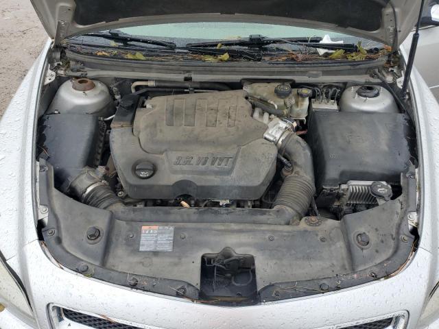1G1ZF5E73CF186359 - 2012 CHEVROLET MALIBU 3LT ვერცხლისფერი ფოტო 11