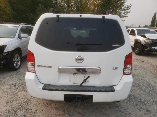 5N1AR18U65C789683 - 2005 NISSAN PATHFINDER LE WHITE photo 6