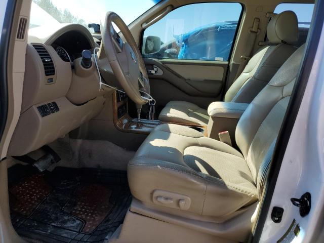 5N1AR18U65C789683 - 2005 NISSAN PATHFINDER LE WHITE photo 7