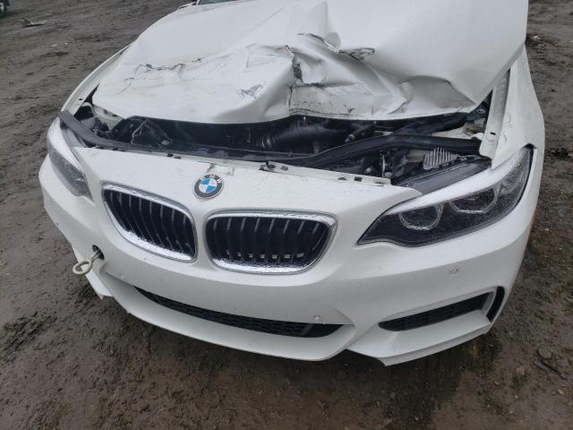 WBA2N3C57KVE45862 - 2019 BMW M240XI WHITE photo 9