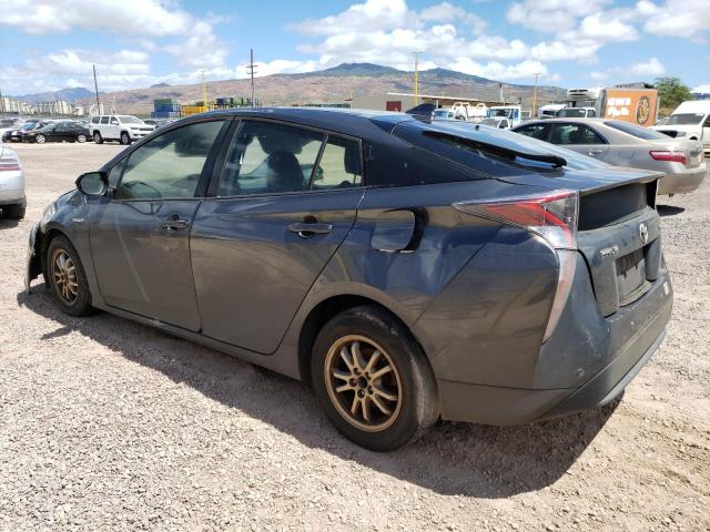 JTDKBRFU9J3057640 - 2018 TOYOTA PRIUS GRAY photo 2