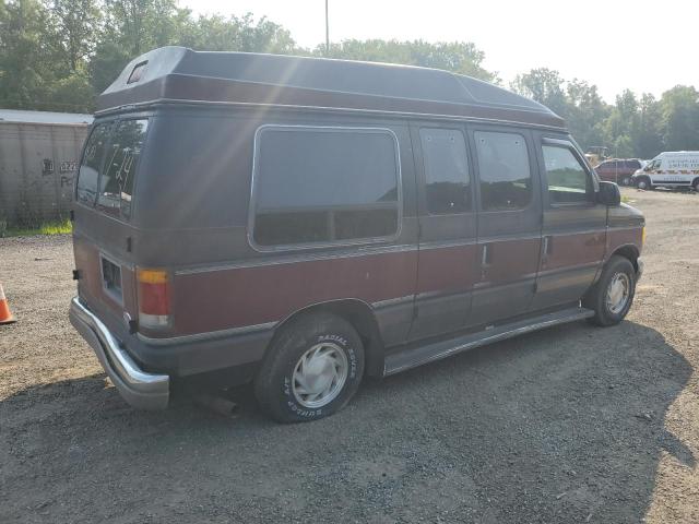 1FDEE14H5RHB52301 - 1994 FORD ECONOLINE E150 VAN BURGUNDY photo 3