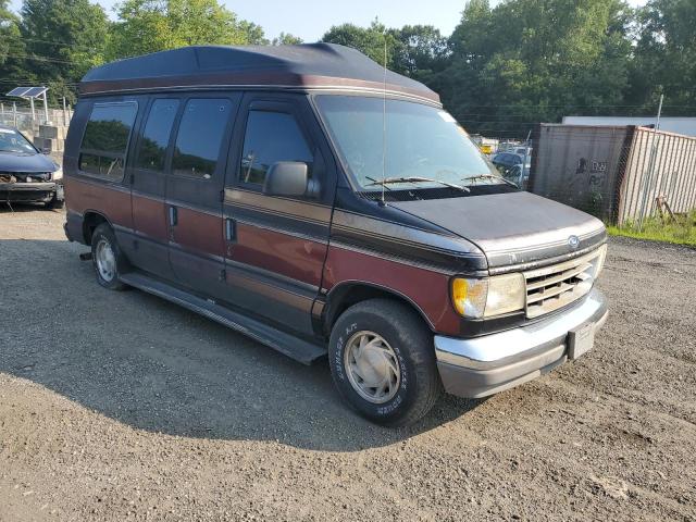 1FDEE14H5RHB52301 - 1994 FORD ECONOLINE E150 VAN BURGUNDY photo 4