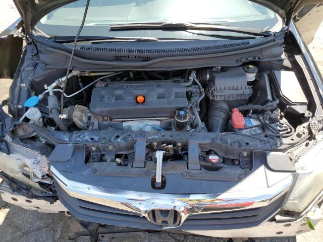 19XFB2F90CE035610 - 2012 HONDA CIVIC EXL BLACK photo 11