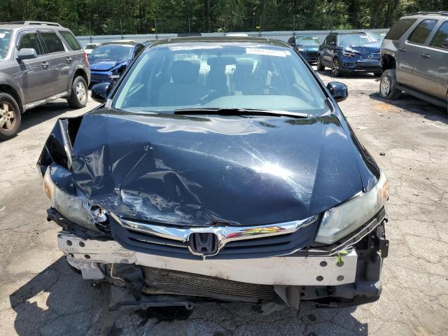 19XFB2F90CE035610 - 2012 HONDA CIVIC EXL BLACK photo 5