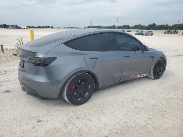 7SAYGDEF1NF377158 - 2022 TESLA MODEL Y GRAY photo 3