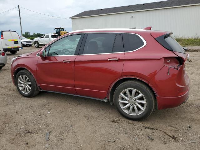 LRBFXCSA8KD002375 - 2019 BUICK ENVISION ESSENCE RED photo 2