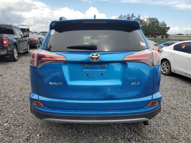 JTMWFREV6HJ116312 - 2017 TOYOTA RAV4 XLE BLUE photo 6