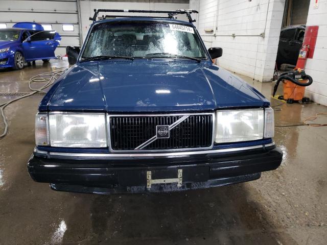 YV1AA8857L1848398 - 1990 VOLVO 240 BASE BLUE photo 5