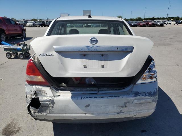 3N1BC11E58L379580 - 2008 NISSAN VERSA S WHITE photo 6