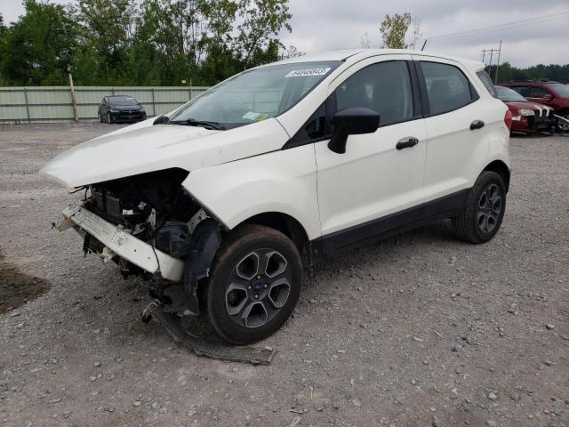 MAJ6S3FL2LC382578 - 2020 FORD ECOSPORT S WHITE photo 1