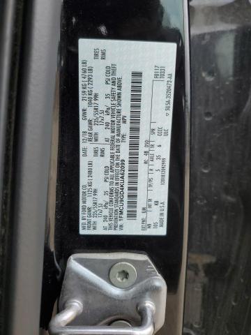 1FMCU9GD4KUA62099 - 2019 FORD ESCAPE SE 黑色 照片 13